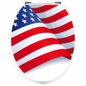 Usa - Toilet Seat Decal Sticker