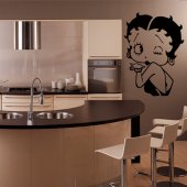 Vinilo decorativo Betty Boop