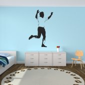 Vinilo decorativo futbolista