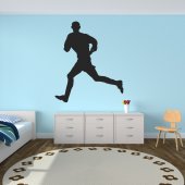 Vinilo decorativo futbolista