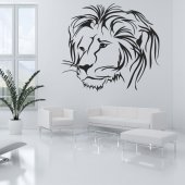 Vinilo decorativo león