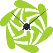 Vinilo Decorativo Reloj diseño