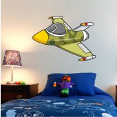 Vinilo infantil avión