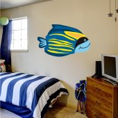 Vinilo infantil pescado