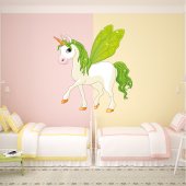 Vinilo infantil unicornio