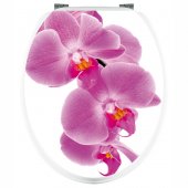 Vinilo para el WC orquídea