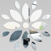 Wandspiegel aus Acrylglas Blume
