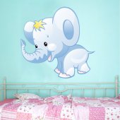 Wandsticker Elefant