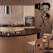 Wandtattoo Betty Boop