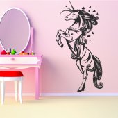 Wandtattoo Einhorn