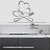 Wandtattoo Kochen