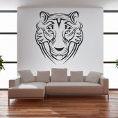 Wandtattoo Tiger