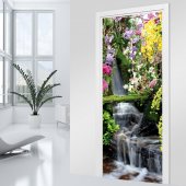 Waterfall Door Stickers