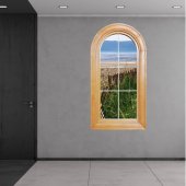 Window illusion Wall Stickers