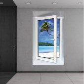 Window illusion Wall Stickers