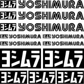 yoshimura Decal Stickers kit