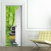 Zen Door Stickers