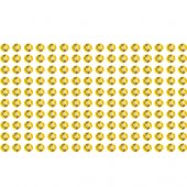 160 Strass adesivo dourado