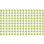 160 Strass adesivo verde