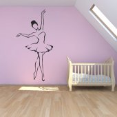 Adesivo Murale ballerina