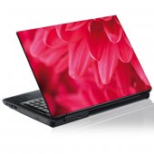 Adesivo per pc portatili fiore rosa