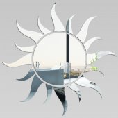Akrylowe Lustro Plexiglas - Słońce