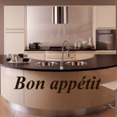 Autocolante decorativo Bon Appétit