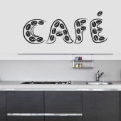 Autocolante decorativo cafe