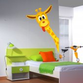 Autocolante decorativo infantil jirafa