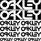 Autocolante oakley