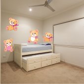 Bears Set Wall Stickers