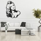 Brigitte Bardot Wall Stickers