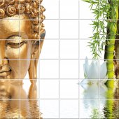 Buddha - Tiles Wall Stickers