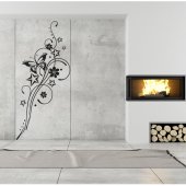 Butterfly Flower Wall Stickers