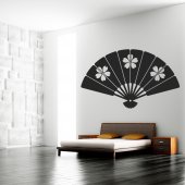 Chinese fan Wall Stickers