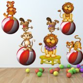 Circus Set Wall Stickers