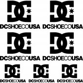 Dcshoeco USA Aufkleber-Set