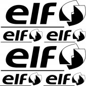 Elf Aufkleber-Set