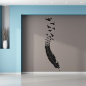 Feather Wall Stickers