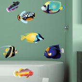 Fish Set Wall Stickers