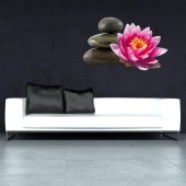 Flower Pebbles Wall Stickers