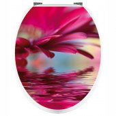 Flower - Toilet Seat Decal Sticker