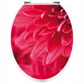 Flowers - Toilet Seat Decal Sticker