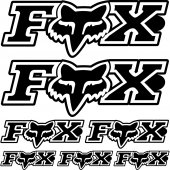 fox Decal Stickers kit