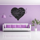 Heart Wall Stickers