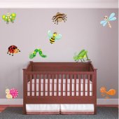 insect Set Wall Stickers