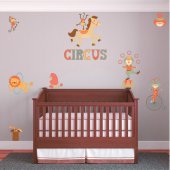 Kit Vinilo decorativo infantil circo