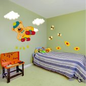 Kit Vinilo decorativo infantil osos