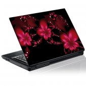 Laptop-Aufkleber Blume