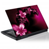 Laptop-Aufkleber Blume